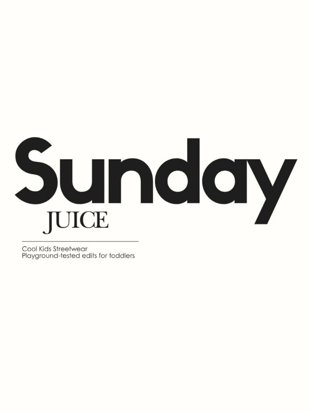 Sunday Juice | Cool Kids Streetwear 🛹 Playground-tested edits for toddlers